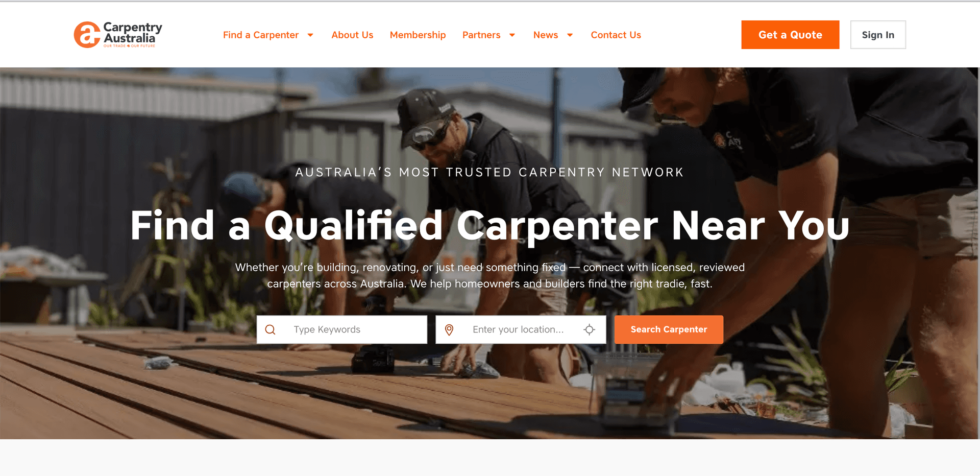 Carpentry Australia